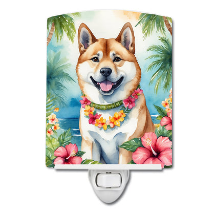 Akita Luau Ceramic Night Light - One Color / One Size - Home & Garden - Home Improvement - Lights & Lighting - Night