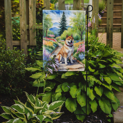 Akita Spring Garden Garden Flag - One Color / One Size - Home & Garden - Home Decor - Flags Banners & Accessories