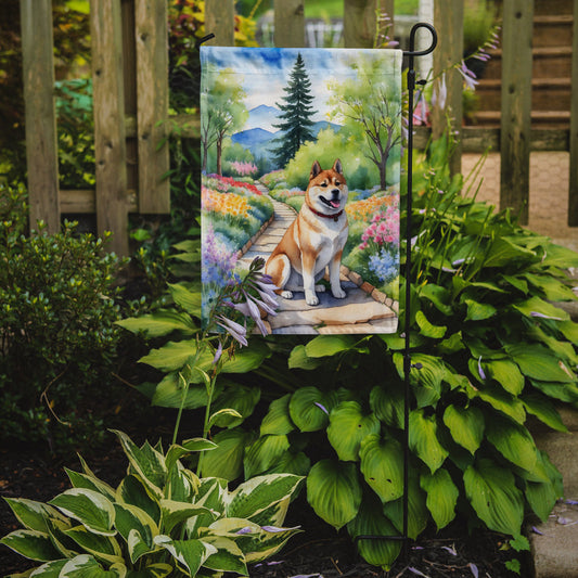 Akita Spring Garden Garden Flag - One Color / One Size - Home & Garden - Home Decor - Flags Banners & Accessories
