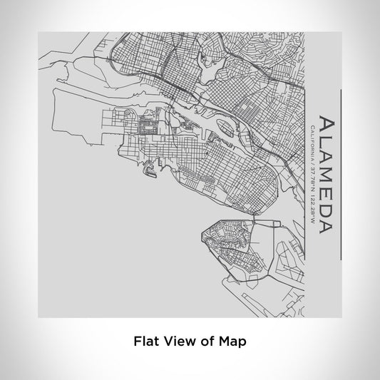 Alameda - California Map Tumbler - Drinkware