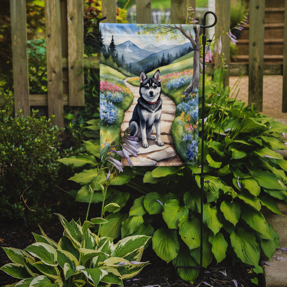 Alaskan Klee Kai Spring Garden Garden Flag - One Color / One Size - Home & Garden - Home Decor - Flags Banners &