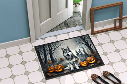 Alaskan Malamute Spooky Halloween Doormat - One Color / One Size - Home & Garden - Home Textile - Carpets & Rugs