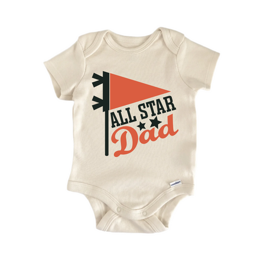 All Star Dad Father’s Day - Baby Boy Girl Clothes Infant Bodysuit Funny Cute - Kids & Babies - Mother & Kids - Boys’