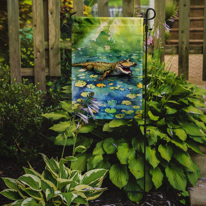 Alligator Garden Flag - One Color / One Size - Home & Garden - Home Decor - Flags Banners & Accessories