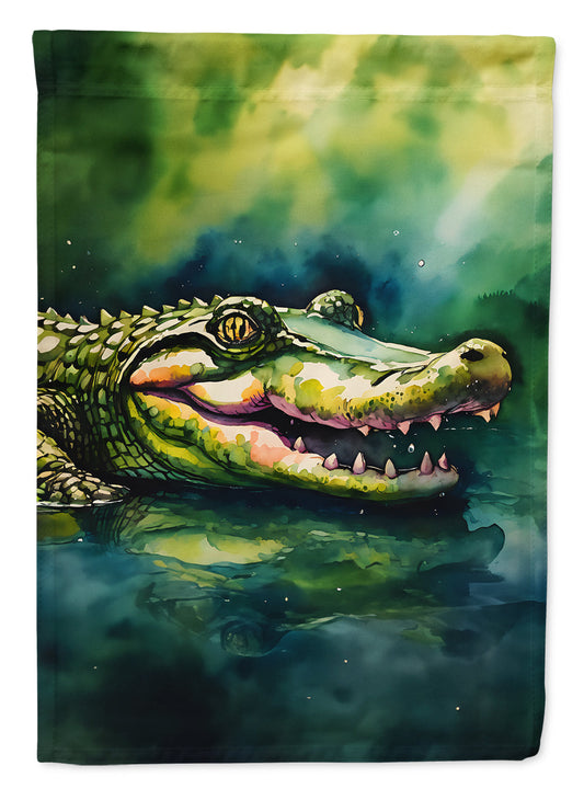 Alligator Garden Flag - One Color / One Size - Home & Garden - Home Decor - Flags Banners & Accessories