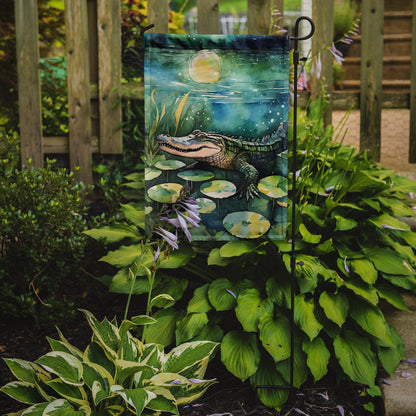 Alligator Garden Flag - One Color / One Size - Home & Garden - Home Decor - Flags Banners & Accessories