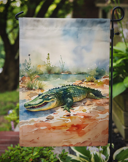 Alligator Garden Flag - One Color / One Size - Home & Garden - Home Decor - Flags Banners & Accessories