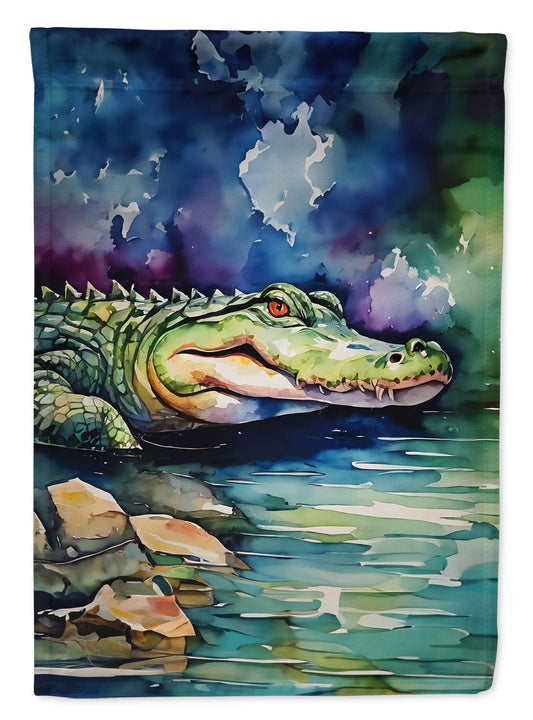 Alligator Garden Flag - One Color / One Size - Home & Garden - Home Decor - Flags Banners & Accessories