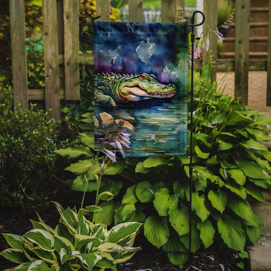 Alligator Garden Flag - One Color / One Size - Home & Garden - Home Decor - Flags Banners & Accessories