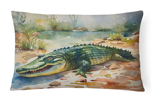 Alligator Throw Pillow - One Color / One Size - Home & Garden - Home Textile - Pillows