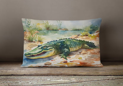 Alligator Throw Pillow - One Color / One Size - Home & Garden - Home Textile - Pillows