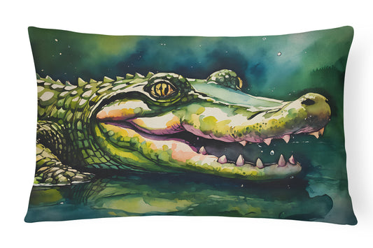 Alligator Throw Pillow - One Color / One Size - Home & Garden - Home Textile - Pillows