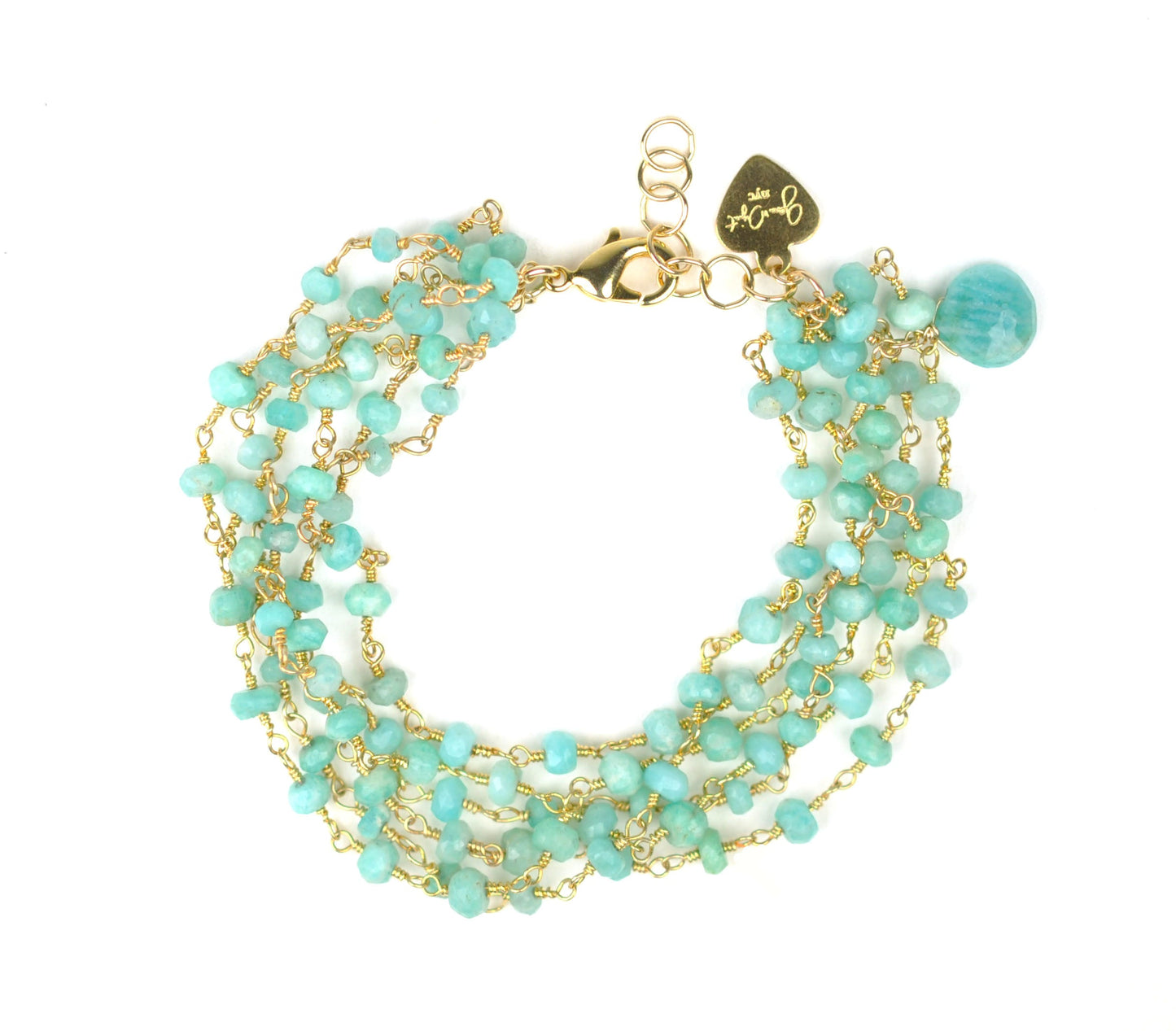 Amazonite Bracelet - One Color / One Size - Jewelry & Accessories - Bracelets & Bangles