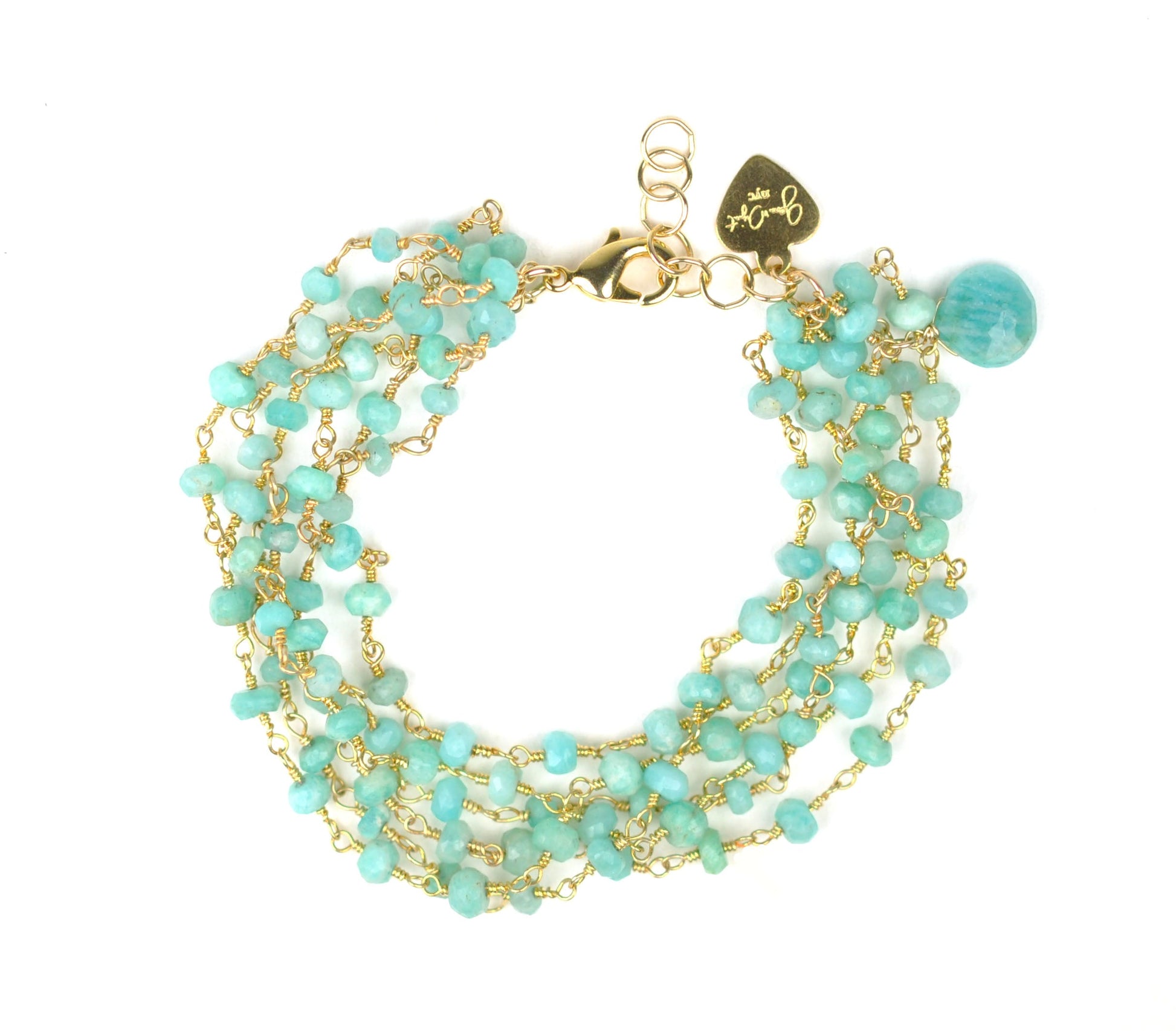 Amazonite Bracelet - One Color / One Size - Jewelry & Accessories - Bracelets & Bangles