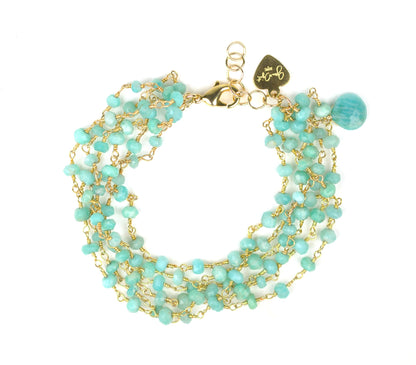 Amazonite Bracelet - One Color / One Size - Jewelry & Accessories - Bracelets & Bangles
