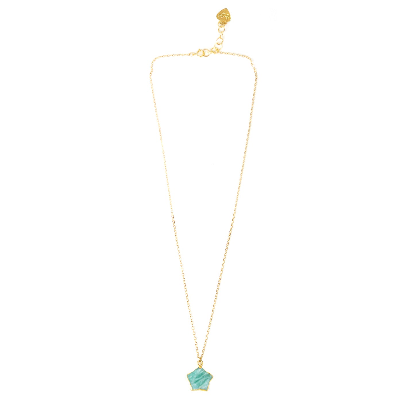 Amazonite Star Necklace - One Color / One Size - Jewelry & Accessories - Necklaces & Pendants
