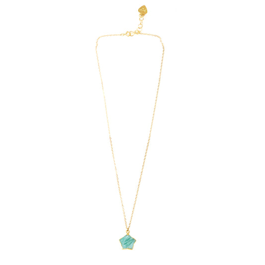 Amazonite Star Necklace - One Color / One Size - Jewelry & Accessories - Necklaces & Pendants