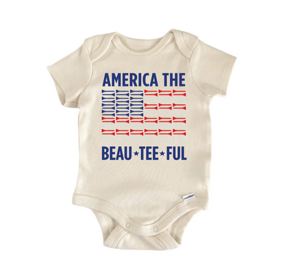 America the Beau July 4th Patriotic - Baby Boy Girl Clothes Bodysuit - Kids & Babies - Mother & Kids - Boys’ Baby