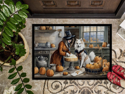 American Eskimo Fall Kitchen Pumpkins Doormat - One Color / One Size - Home & Garden - Home Textile - Carpets & Rugs