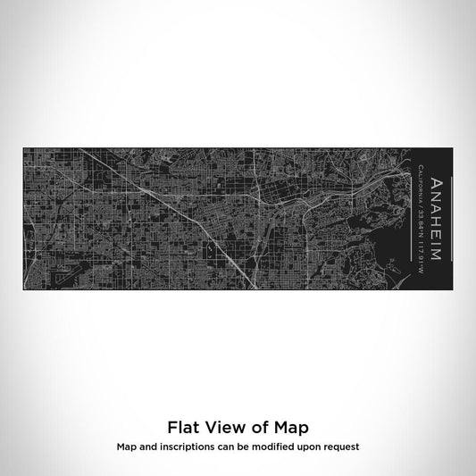 Anaheim - California Map Insulated Cup in Matte Black - Drinkware