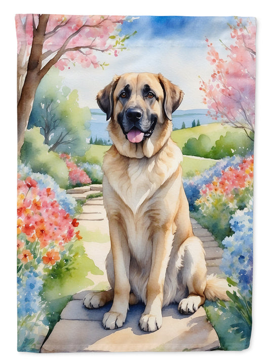 Anatolian Shepherd Spring Garden Garden Flag - One Color / One Size - Home & Garden - Home Decor - Flags Banners &