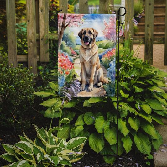 Anatolian Shepherd Spring Garden Garden Flag - One Color / One Size - Home & Garden - Home Decor - Flags Banners &