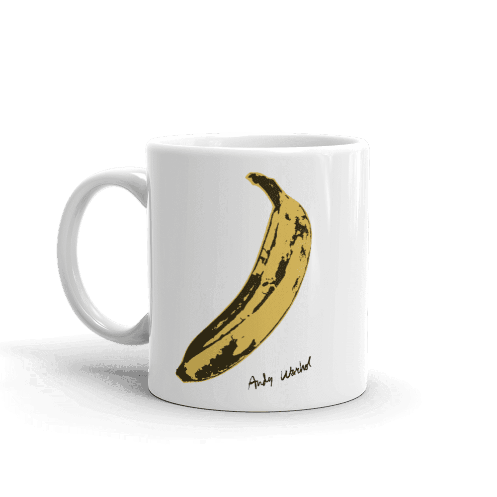 Andy Warhol’s Banana 1967 Pop Art Mug - 11oz (325mL) - Home & Garden - Kitchen Dining & Bar - Coffeeware