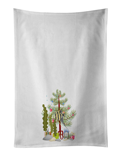 Angelfish Merry Christmas Kitchen Towel Set of 2 - One Color / One Size - Home & Garden - Home Textile - Towels