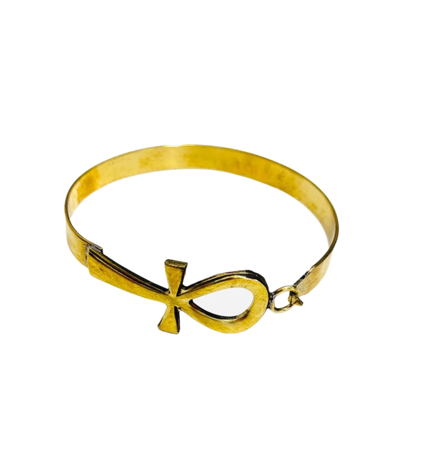 Ankh Semi-Cuff - One Color / One Size - Jewelry & Accessories - Bracelets & Bangles - Cuff Bracelets