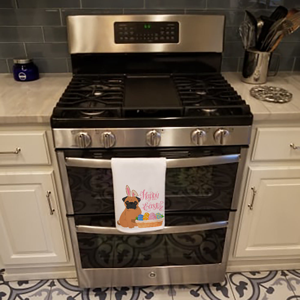 Apricot Pug Easter Kitchen Towel Set of 2 - One Color / One Size - Home & Garden - Home Textile - Towels