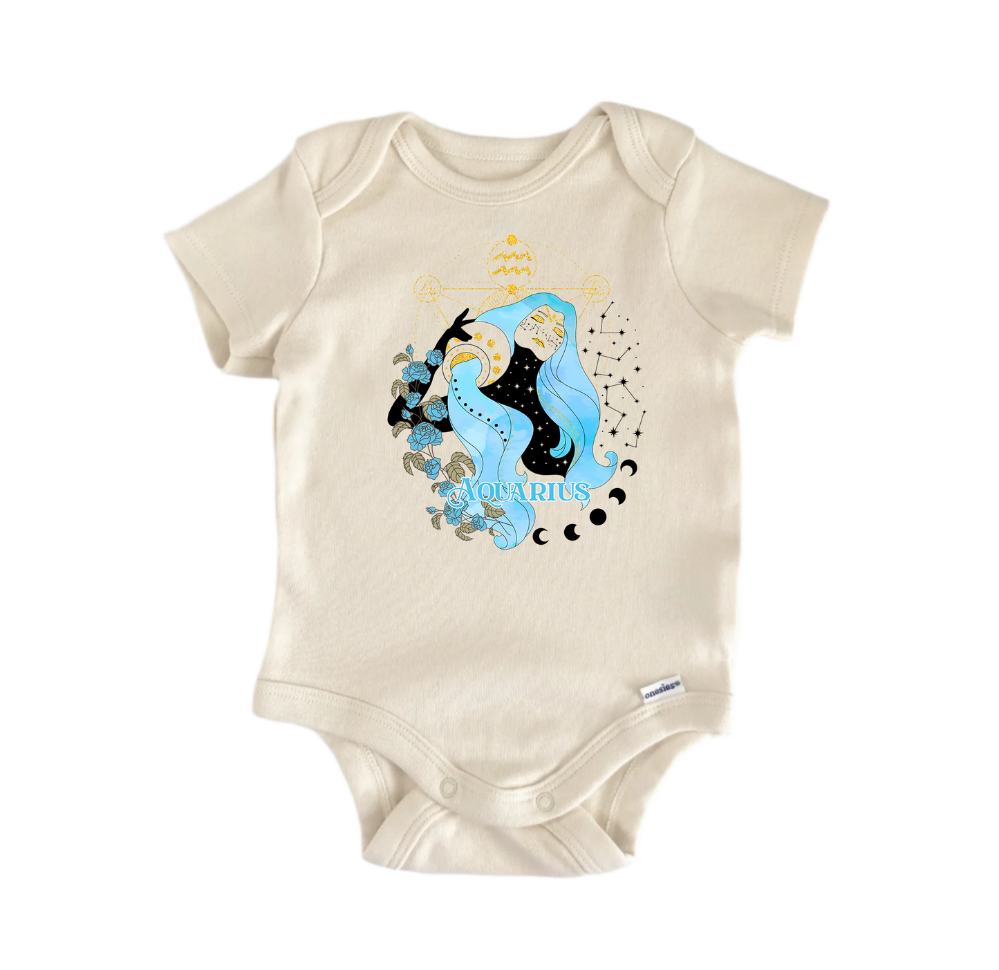 Aquarius Zodiac - Baby Boy Girl Clothes Infant Bodysuit Funny Cute Newborn - Kids & Babies - Mother & Kids - Boys’ Baby