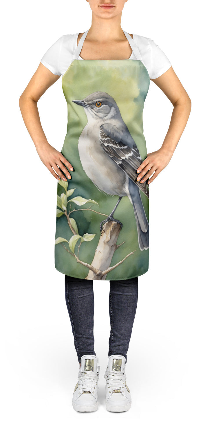 Arkansas Northern Mockingbird Apron - One Color / One Size - Home & Garden - Kitchen Dining & Bar - Table Decoration &