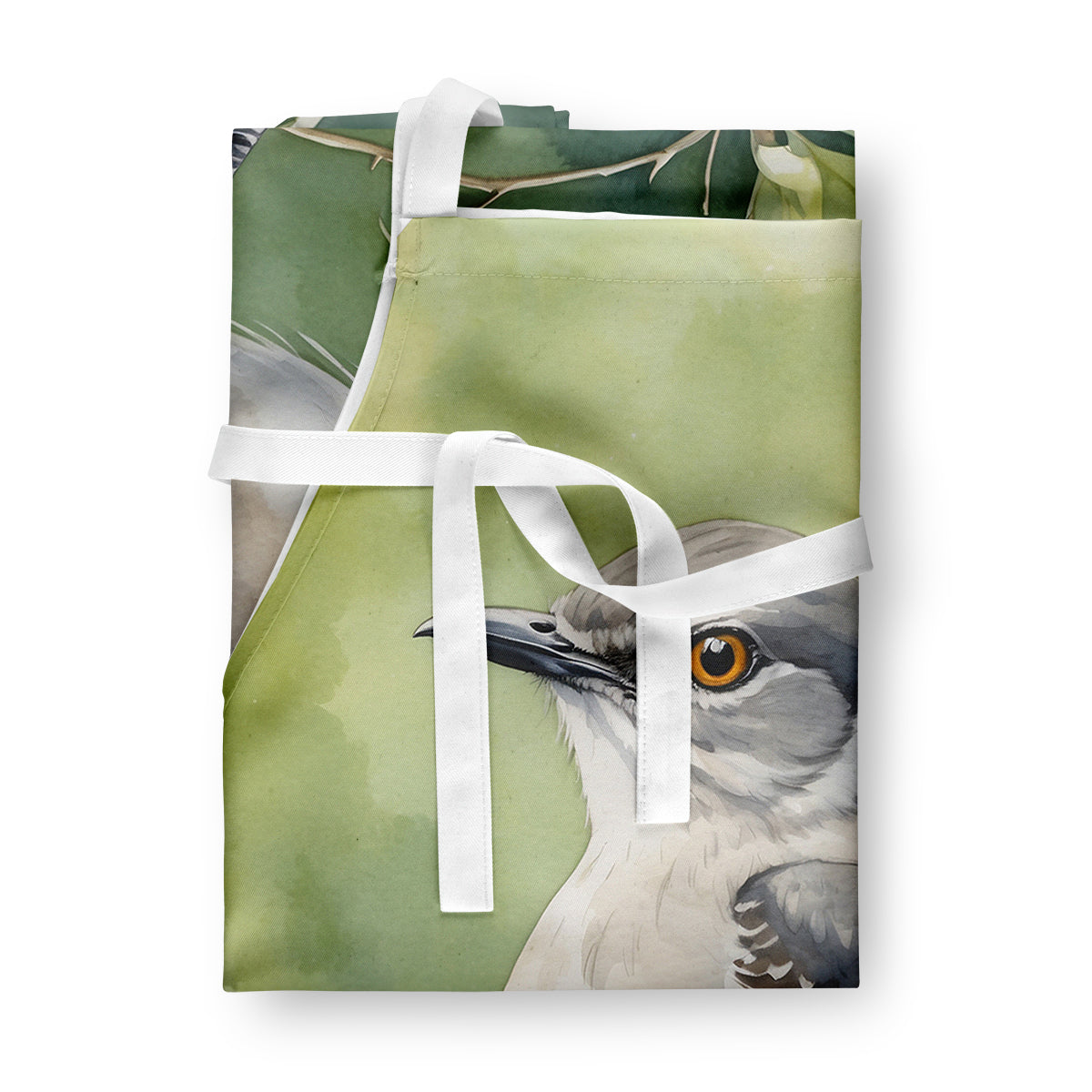 Arkansas Northern Mockingbird Apron - One Color / One Size - Home & Garden - Kitchen Dining & Bar - Table Decoration &