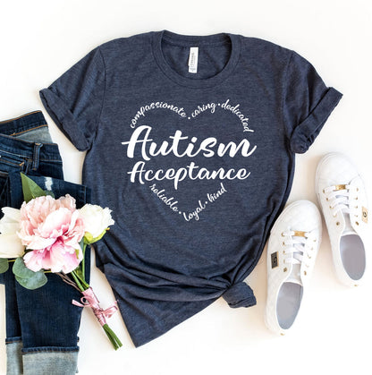 Autism Acceptance T-Shirt - Women’s Fashion - Women’s Clothing - Tops & Tees - T-Shirts