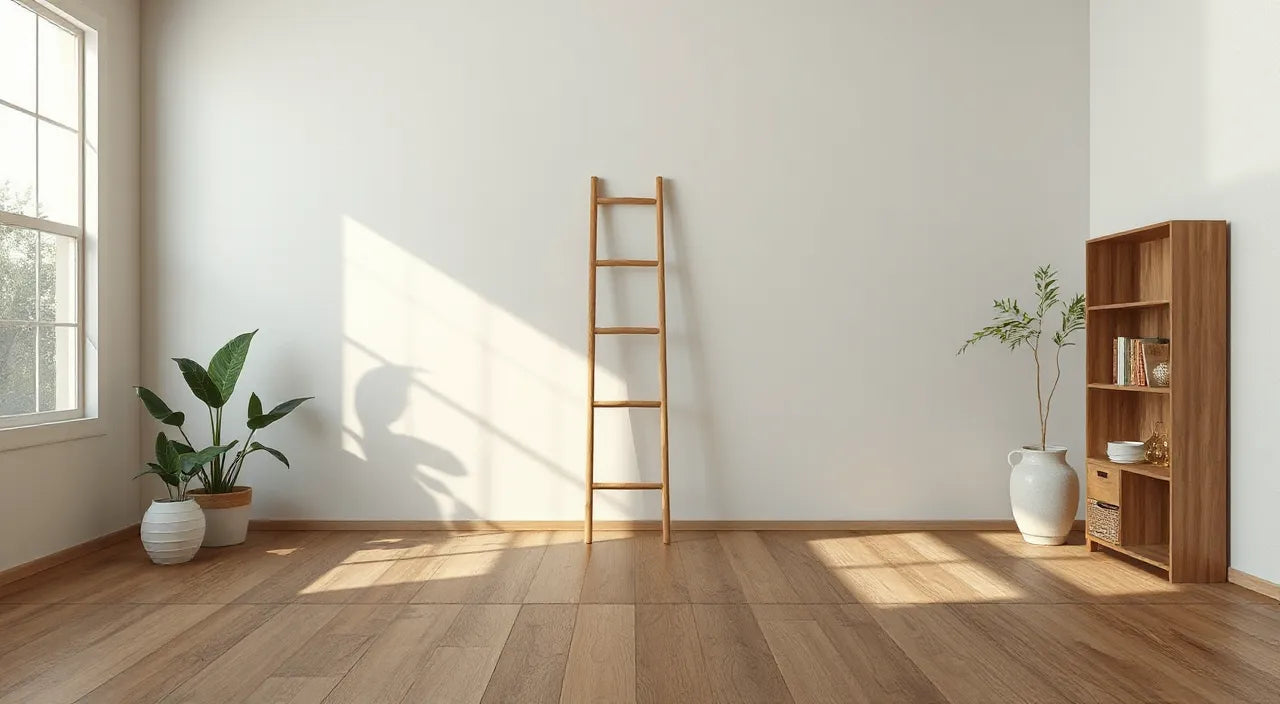 Room layout guide: clearance, ladder path, and rail coverage
