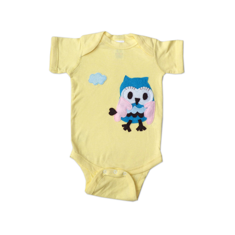 Baby Onesie - 3D Flying Owl - Kids & Babies - Mother & Kids - Boys’ Clothing
