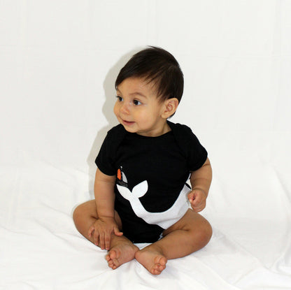 Baby Onesie - Big Whale and Little Sailboat - Kids & Babies - Mother & Kids - Boys’ Clothing