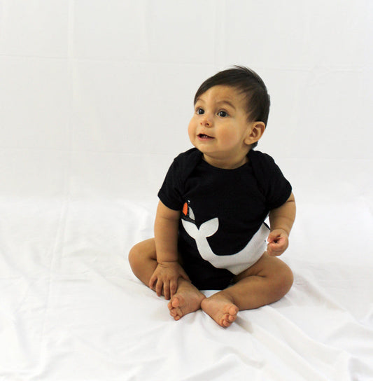 Baby Onesie - Big Whale and Little Sailboat - Kids & Babies - Mother & Kids - Boys’ Clothing
