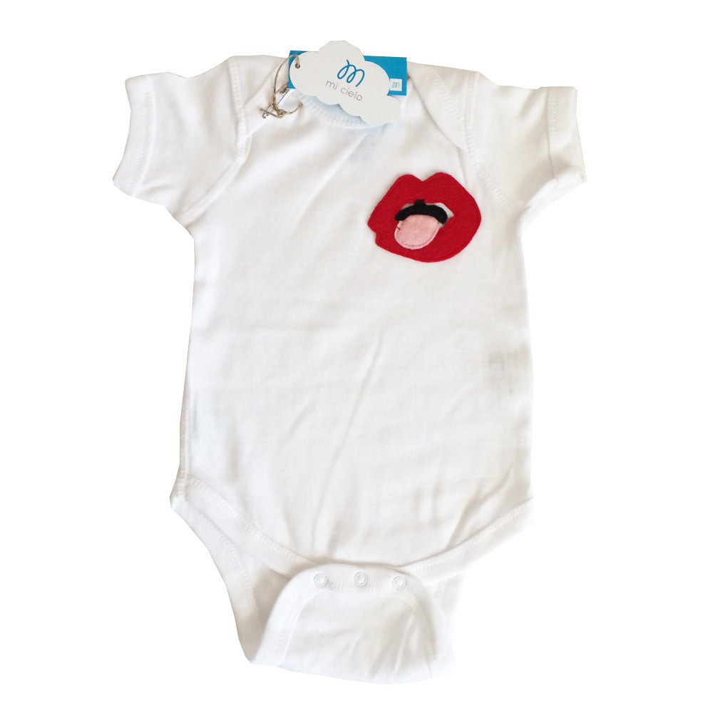 Baby Onesie - Lips - Mi Cielo X Donald Robertson - Kids & Babies - Mother & Kids - Boys’ Clothing