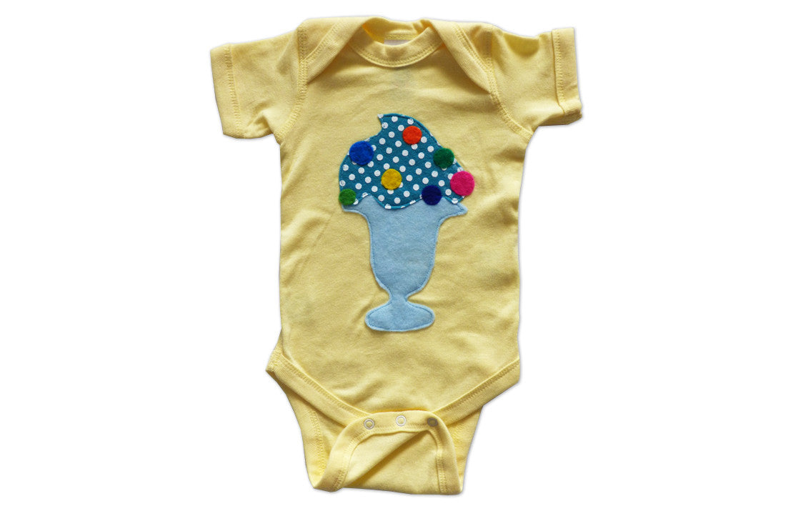 Baby Onesie - Yummy Ice Cream Sundae - Kids & Babies - Mother & Kids - Boys’ Clothing