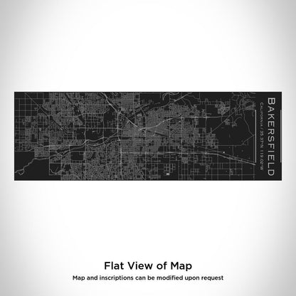 Bakersfield - California Map Insulated Cup in Matte Black - Insulated Cup