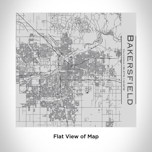 Bakersfield - California Map Tumbler - Drinkware