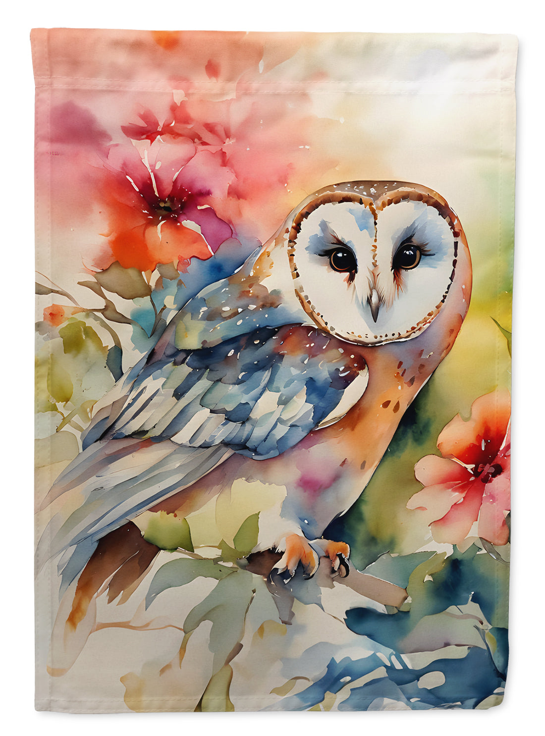Barn Owl Garden Flag - One Color / One Size - Home & Garden - Home Decor - Flags Banners & Accessories