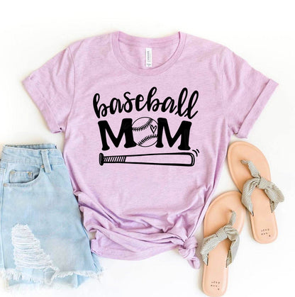 Baseball Mom T-Shirt - Women’s Fashion - Women’s Clothing - Tops & Tees - T-Shirts