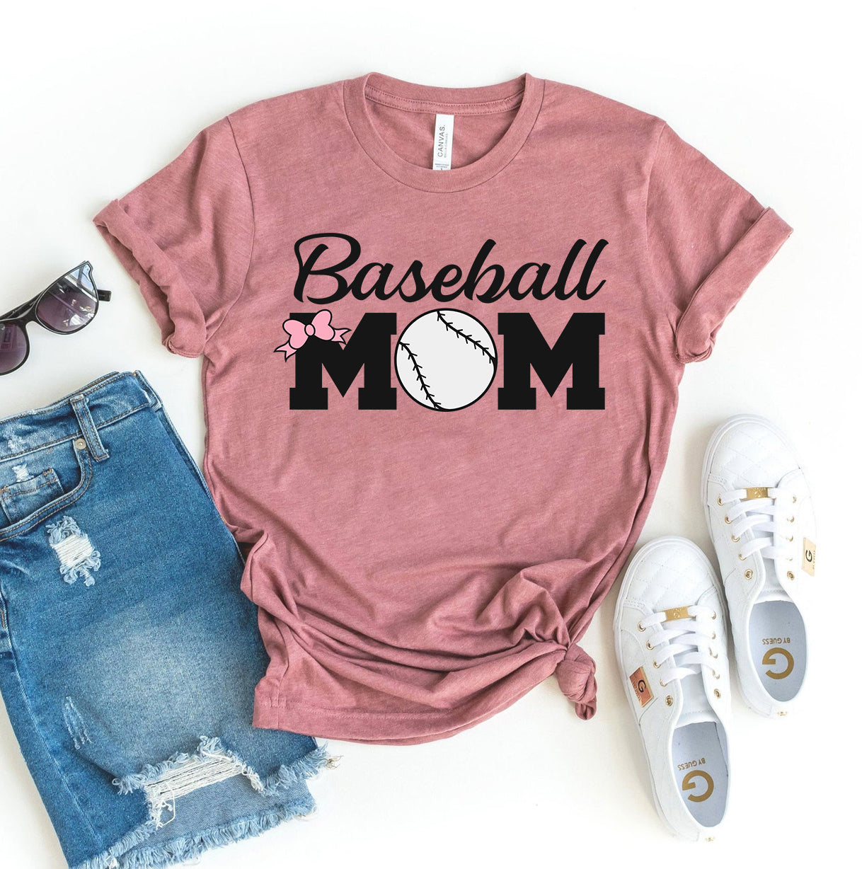 Baseball Mom T-Shirt - Women’s Fashion - Women’s Clothing - Tops & Tees - T-Shirts