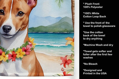 Basenji Luau Kitchen Towel - One Color / One Size - Home & Garden - Home Textile - Towels