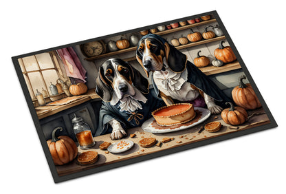 Basset Hound Fall Kitchen Pumpkins Doormat - One Color / One Size - Home & Garden - Home Textile - Carpets & Rugs