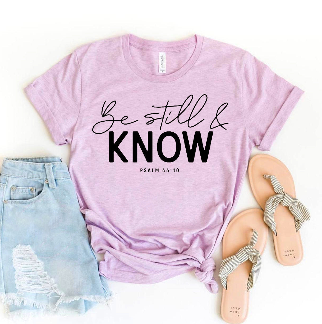 Be Still and Know T-Shirt - Women’s Fashion - Women’s Clothing - Tops & Tees - T-Shirts