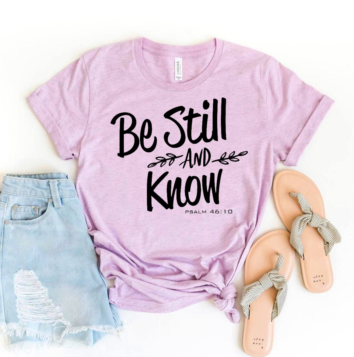 Be Still and Know T-Shirt - Women’s Fashion - Women’s Clothing - Tops & Tees - T-Shirts