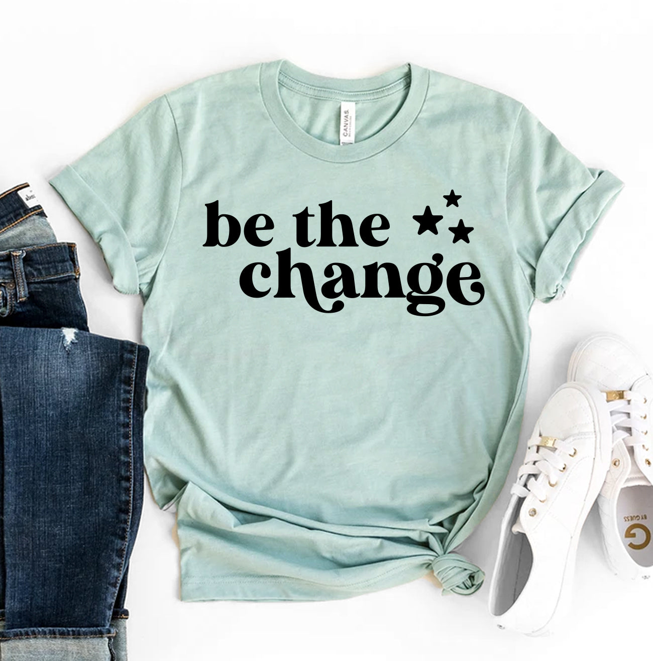 Be the Change T-Shirt - Women’s Fashion - Women’s Clothing - Tops & Tees - T-Shirts